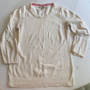 Banana Republic Anchor 3/4 Sleeve Sweater